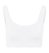 71810 Touch Feeling Crop Top - 101 White